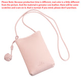 Royal Bagger Portable Mini Stylish Crossbody Bag, Luxury Genuine Leather Mobile Phone Bag with Shoulder Strap for Women 1874